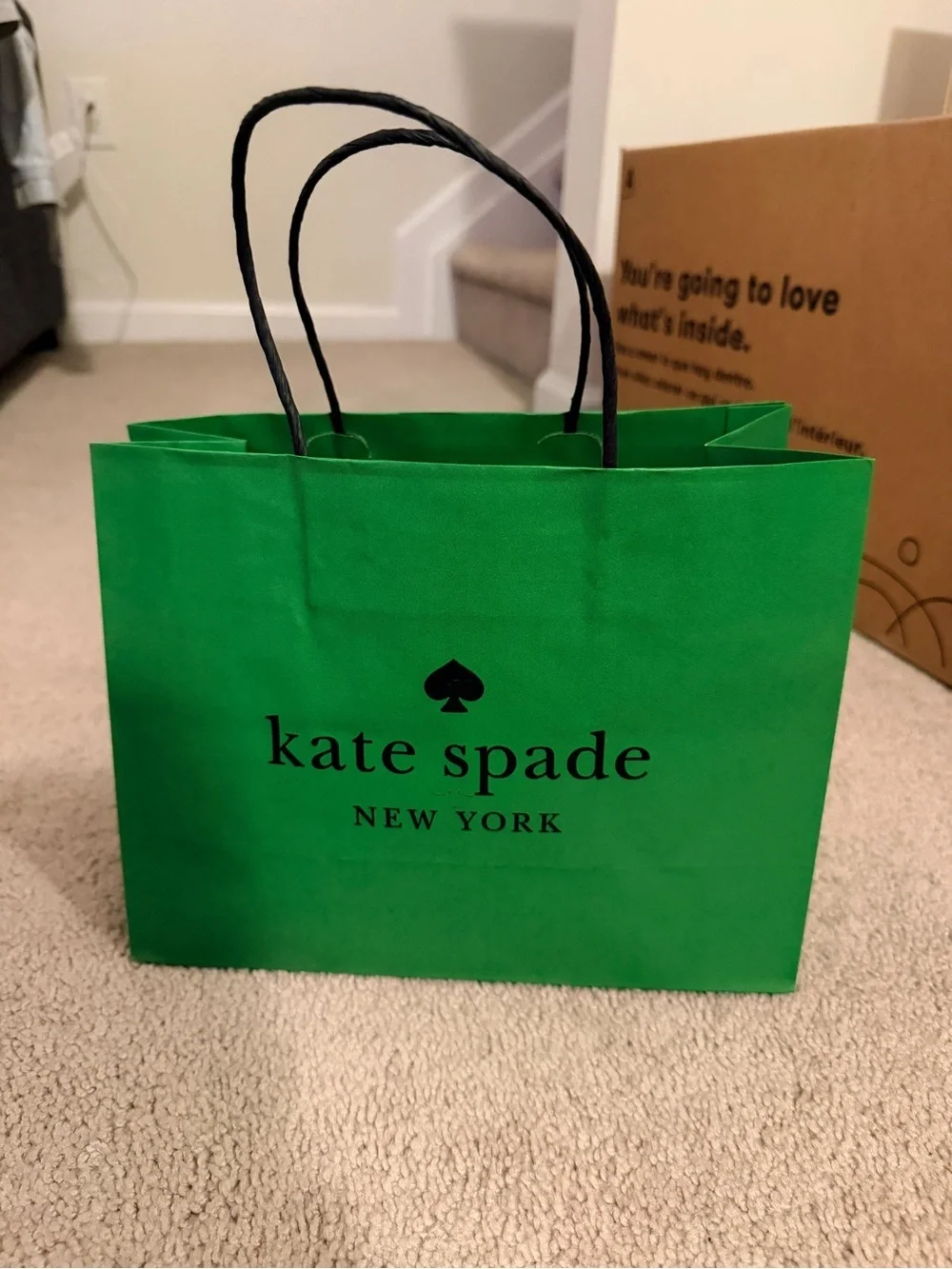 kate spade Green Gift Bag